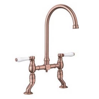 DUAL LEVER MIXER TAP Blanco