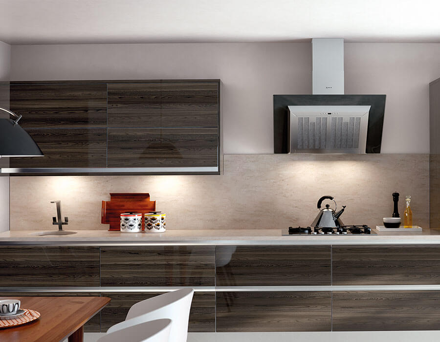 Ultragloss Natural style kitchen image