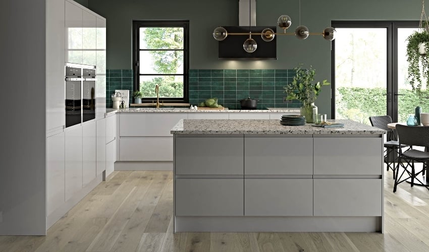 Image of a Modern Style Lacarre Modern Kitchen