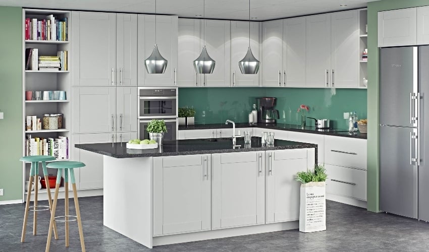 Image of a Modern Style New England Kitchen