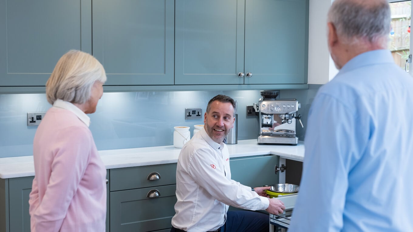Is it possible to replace only the kitchen cabinet doors?