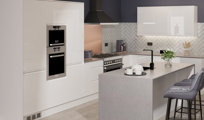 Image of a Modern Style Jayline Kitchen