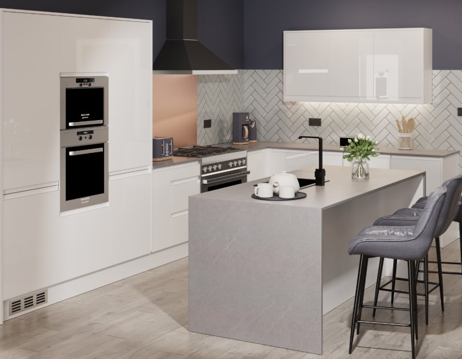 Image of a Modern Style Jayline Kitchen