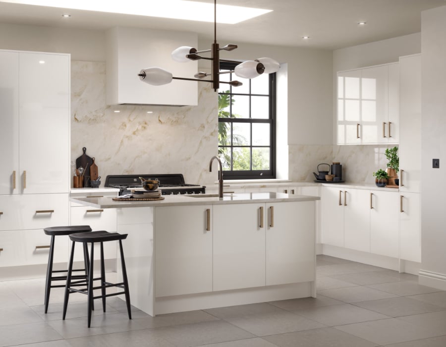 Pictured in Supergloss White