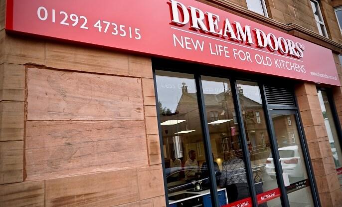 Ayrshire Outside of Showroom