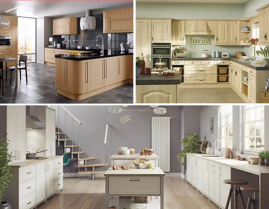 Collage of Kitchens