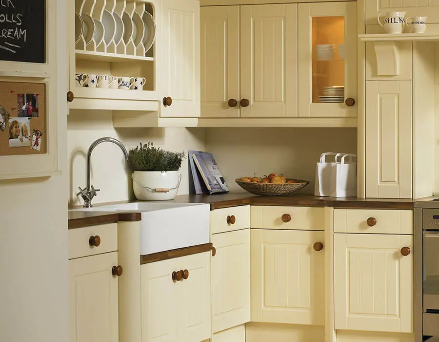 Newport style kitchen cupboards