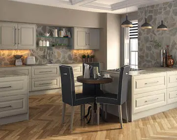 Palermo style traditional fitted kitchen