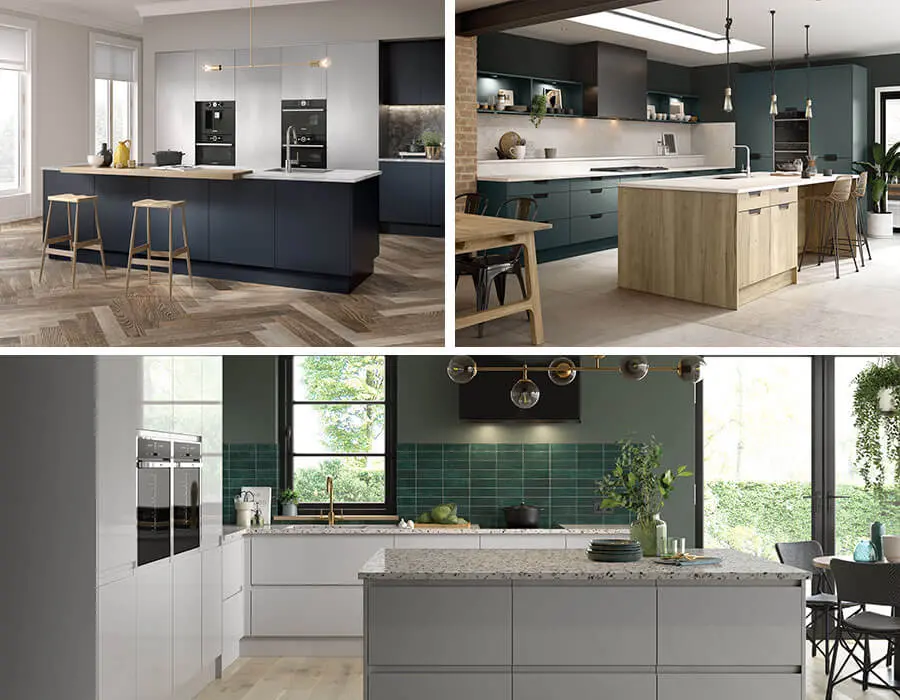 Supermatt Contemporary kitchen image Pictured in Dust Grey