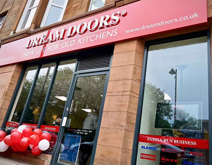 Ayrshire Outside of Showroom