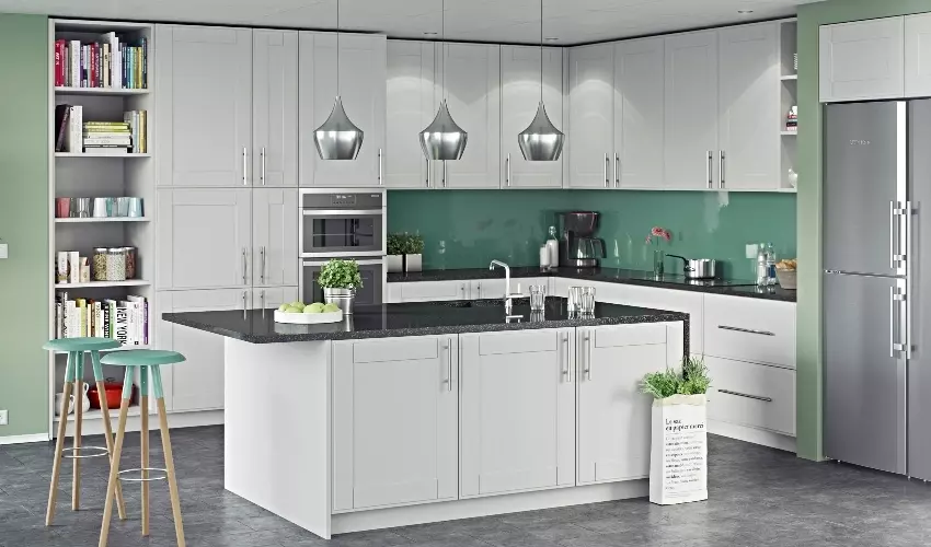 Image of a Modern Style New England Kitchen