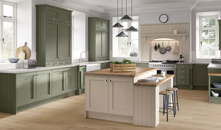 Image of a Classic Style Shaker Kitchen