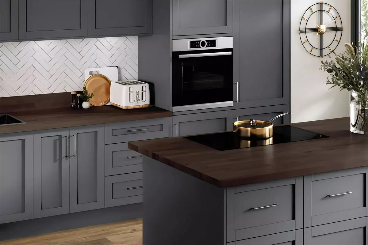 Black Stained Oak