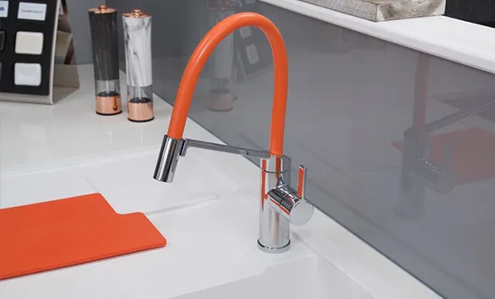 Newport Kitchen Showroom - Orange Tap