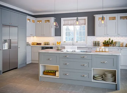 TWO-TONE KITCHENS