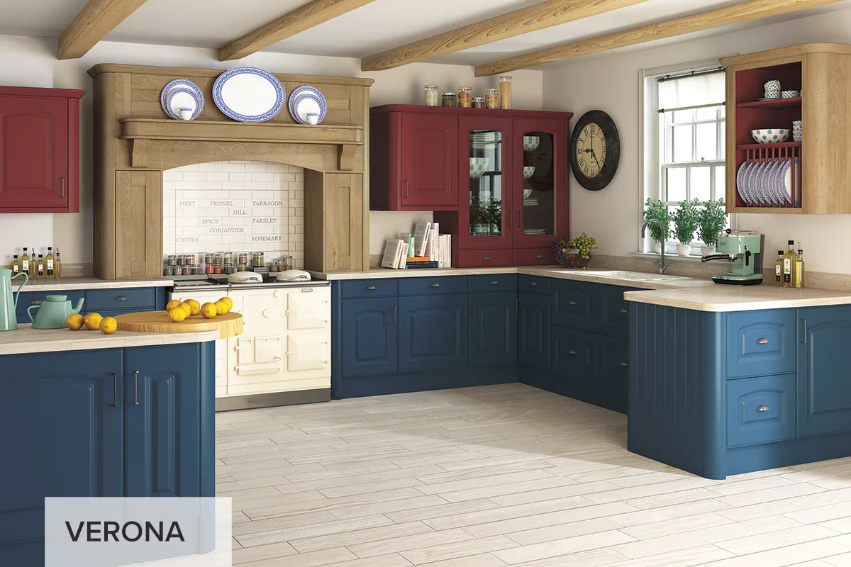 Verona Blue Kitchen