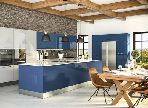 BLUE KITCHENS