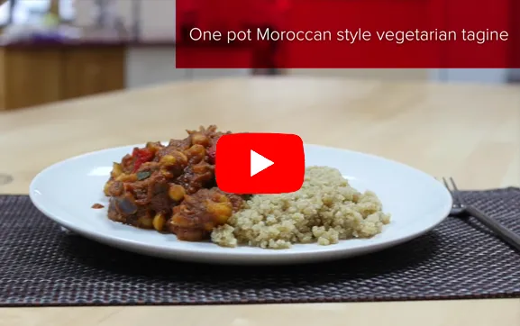 Moroccan Style Vegetarian Tagine