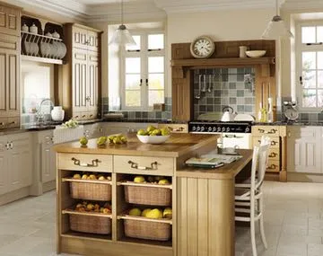 Image of a Broadway kitchen in Odessa Oak colour