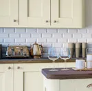 Image of Shaker style kitchen cupboards