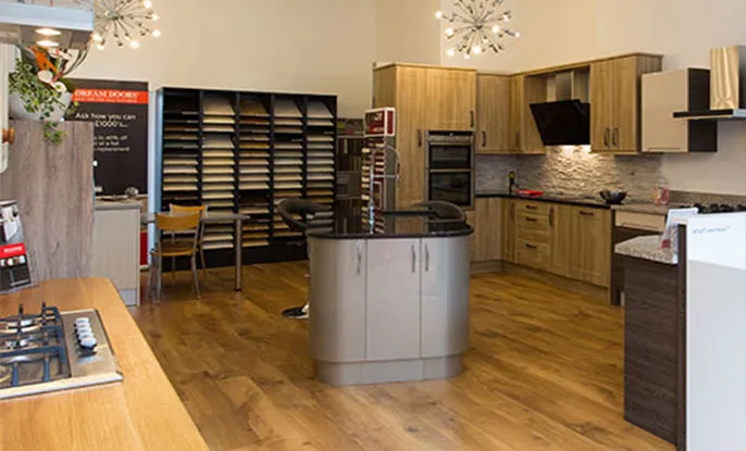Inside Derby Showroom