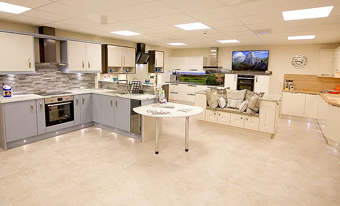 Stirling & Perth Kitchen Showroom - Inside