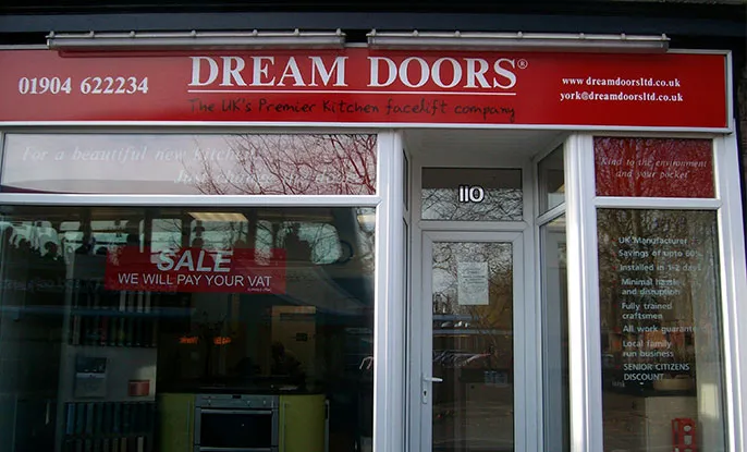 Dream Doors York - Kitchen Showroom
