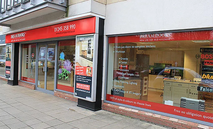 Dream Doors Chelmsford - Kitchen Showroom
