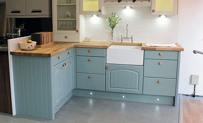 Blue Cottage Kitchens