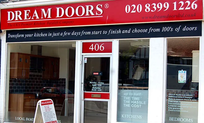 Dream Doors Kingston - Kitchen Showroom