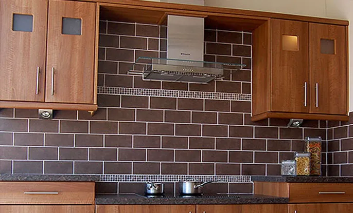 Kitchen design and tiles