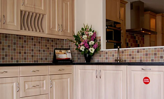 Kitchen Designs in Showroom