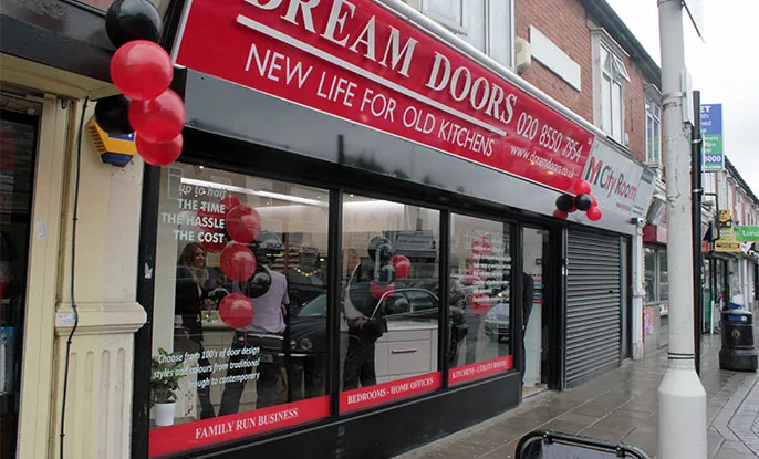 Dream Doors Loughton and Ilford Kitchen Showroom