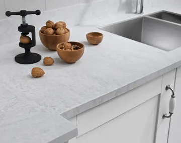 integrally moulded sinks