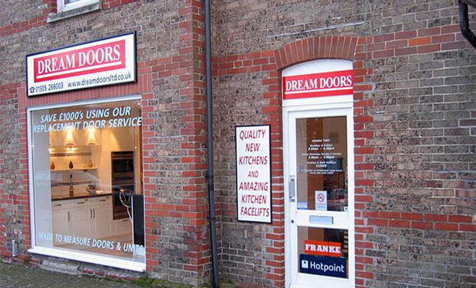 Dream Doors Dorset - Kitchen Showroom