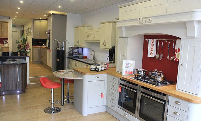 Worcester Kitchen Showroom - Inside