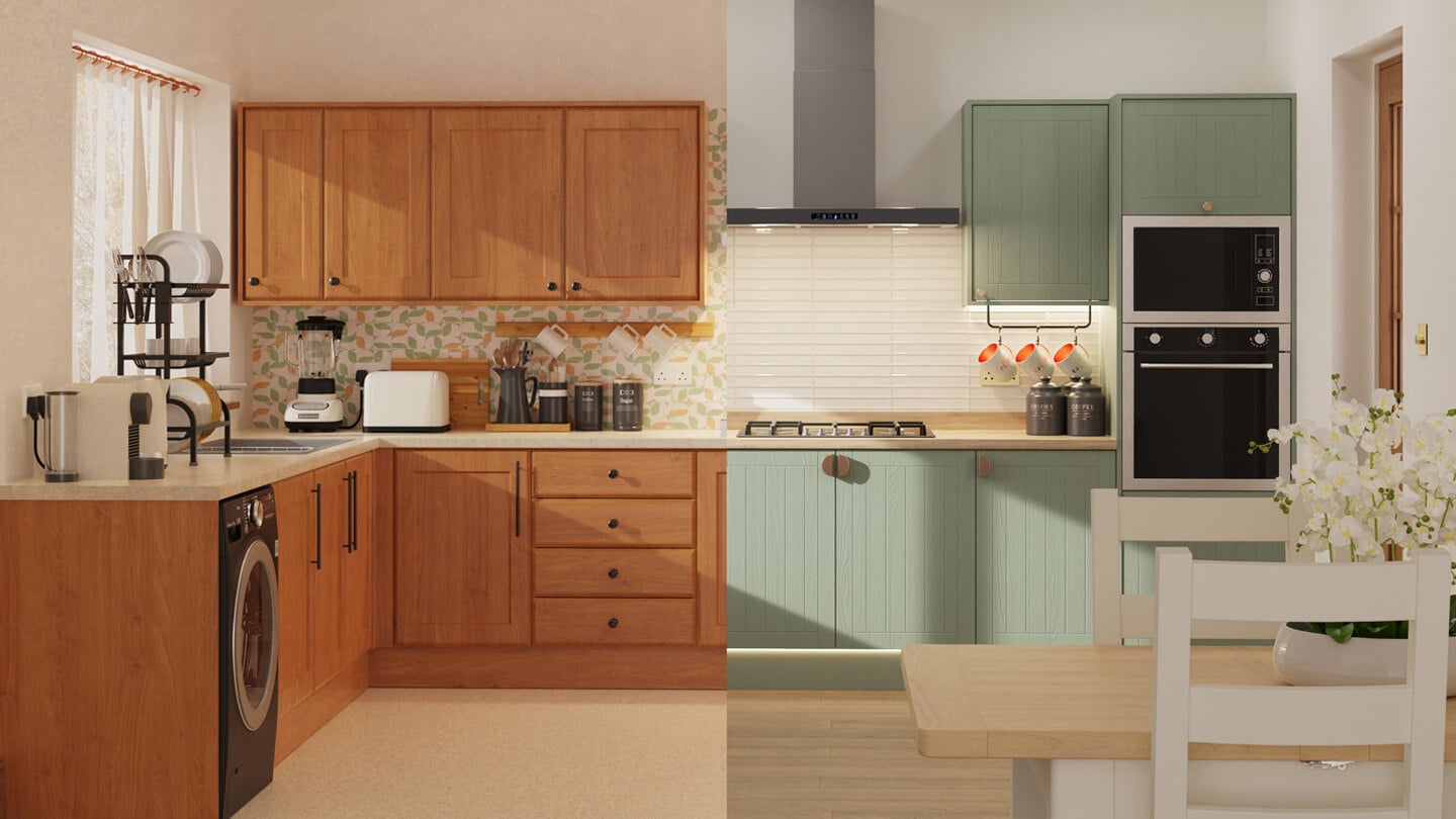 How to replace kitchen cabinet doors only (without a full refit)